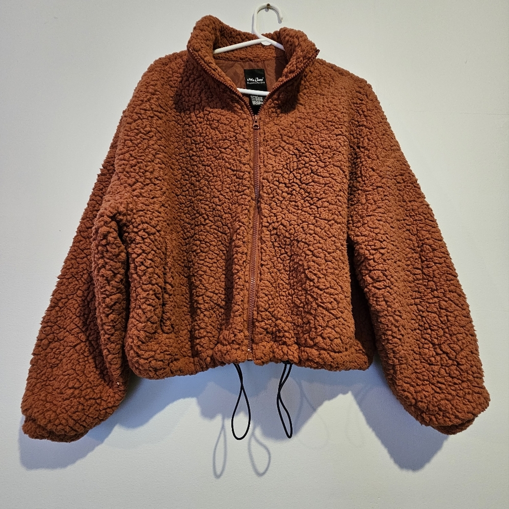 Fleece Cropped Jacket